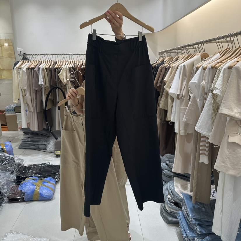 BLUEI-D東大門㊣代購女裝新款職業時尚25春夏推薦真品休閑褲Blue i-d休閑褲圖色4