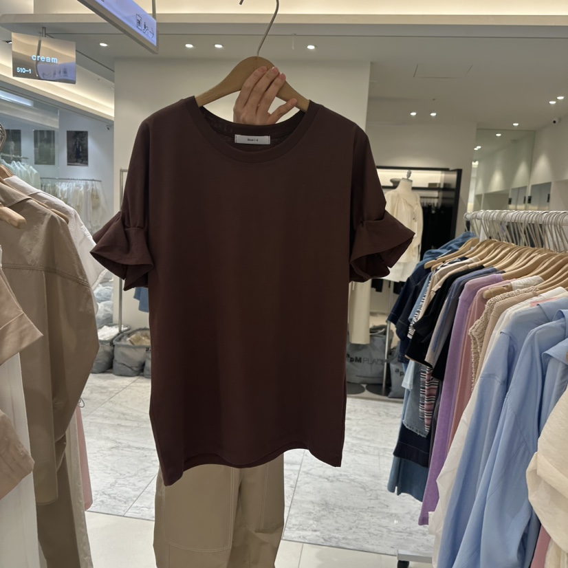 BLUEI-D韓國代購㊣女裝新品25春夏熱賣人氣時尚休閑真品T恤Blue i-dT恤圖色3