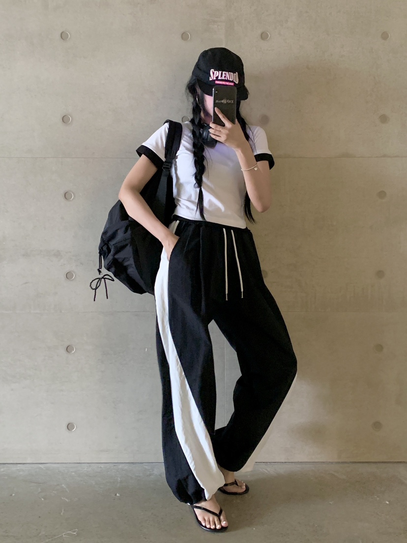 DAVICHI東大門㊣代購女士新品推薦休閑時尚25春夏熱賣休閑褲DAVICHI休閑褲