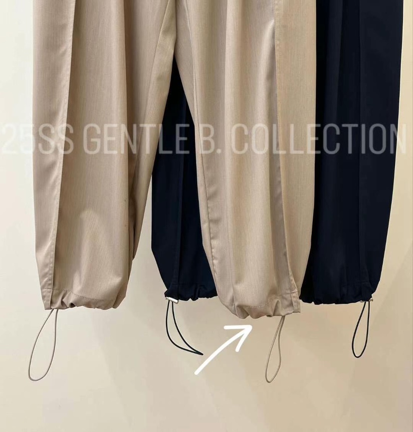 GENTLE B東大門㊣直郵女裝新款時尚人氣休閑25春夏熱賣休閑褲GENTLE B休閑褲