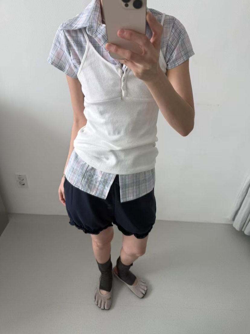 MINIMUZE韓國直郵㊣女士新品25春夏時尚職業推薦襯衫蕾絲衫MINIMUZE襯衫/蕾絲衫