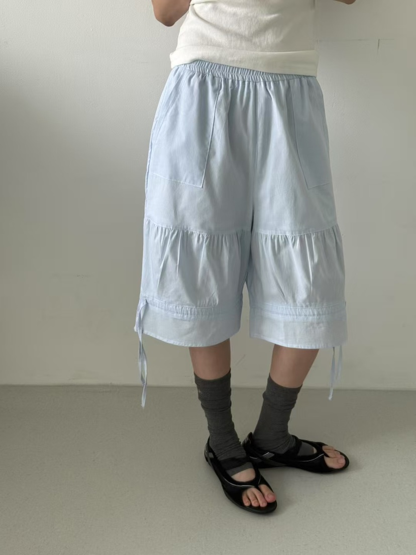 MINIMUZE韓國代購㊣女裝新款職業熱賣休閑推薦時尚短褲蝴蝶結MINIMUZE短褲