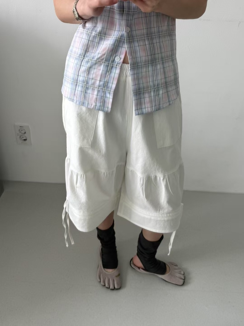 MINIMUZE韓國代購㊣女裝新款職業熱賣休閑推薦時尚短褲蝴蝶結MINIMUZE短褲