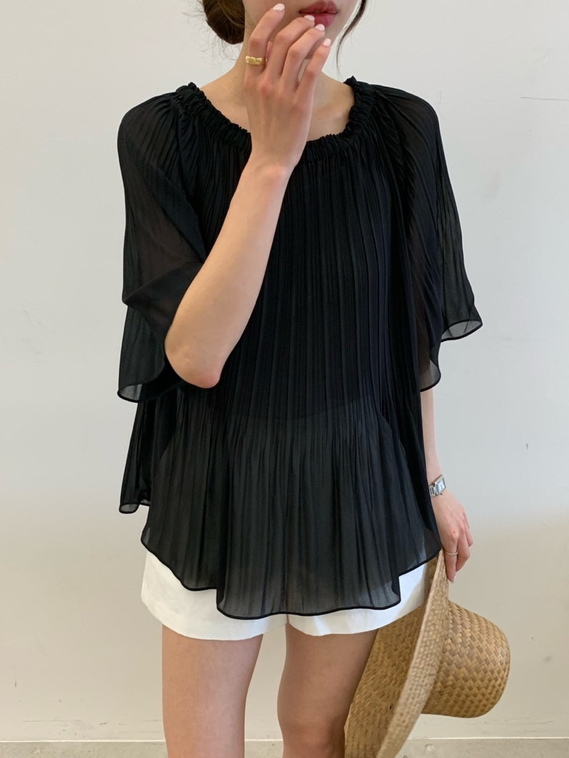 COBALT BLUE東大門㊣實拍女裝新品休閑25春夏真品襯衫蕾絲衫COBALT BLUE襯衫/蕾絲衫圖色3
