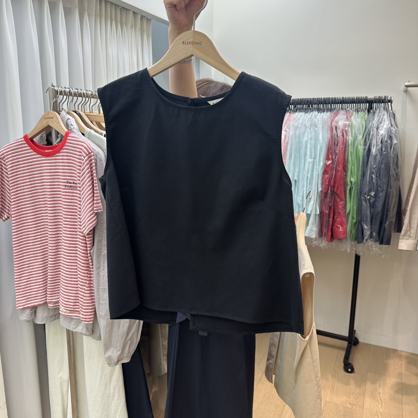 BLENDING-p東大門㊣實拍女士新款職業真品時尚推薦吊帶背心BLENDING吊帶/背心圖色3