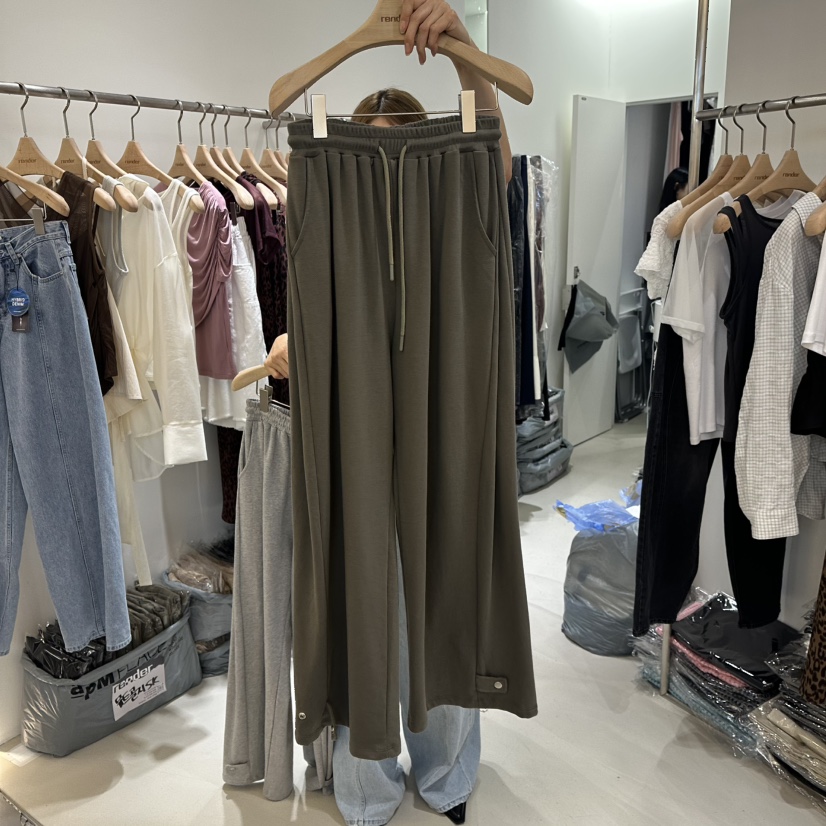 RENDER韓國代購㊣女士新款熱賣時尚休閑推薦人氣25春夏休閑褲RENDER休閑褲