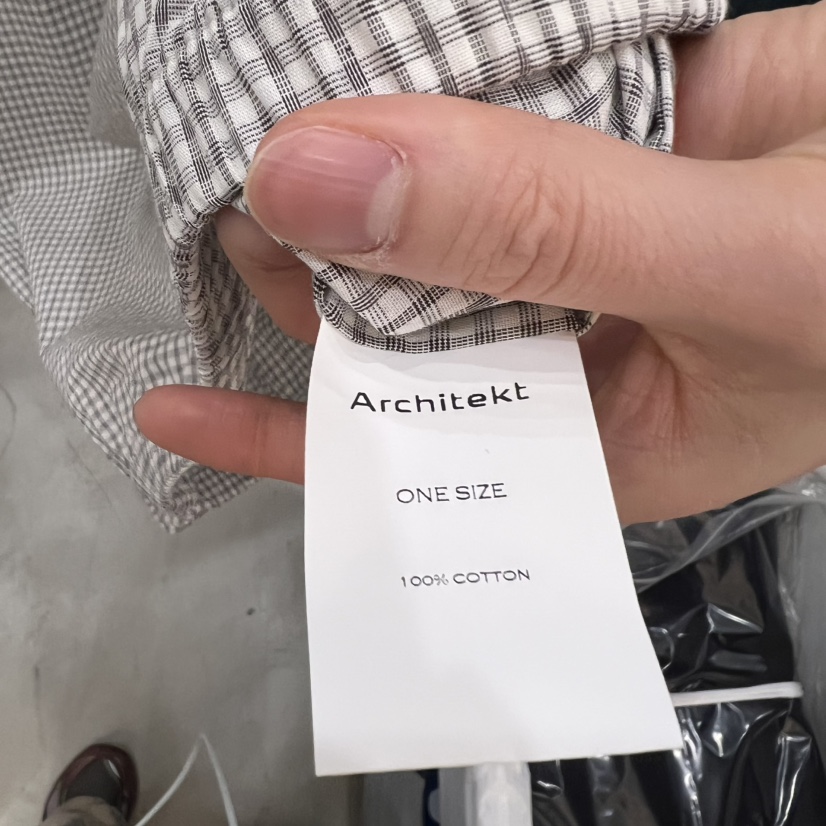 ARCHITEKT韓國直郵㊣女裝新款25春夏職業休閑熱賣襯衫蕾絲衫ARCHITEKT襯衫/蕾絲衫