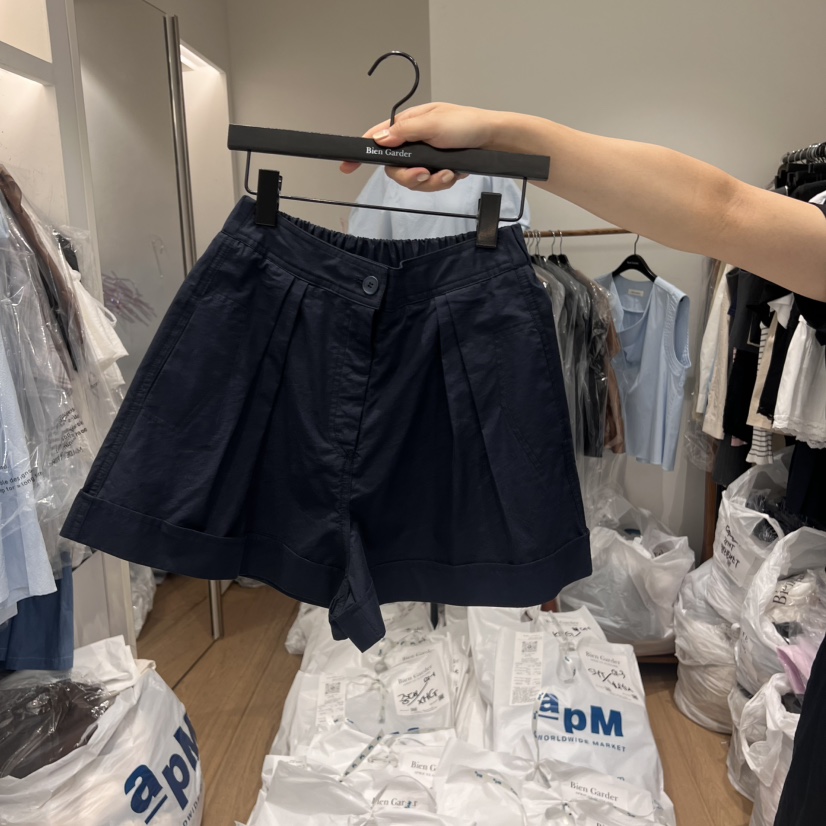 BIEN GARDER韓國直郵㊣女裝新品熱賣職業時尚休閑推薦短褲BIEN GARDER短褲圖色2