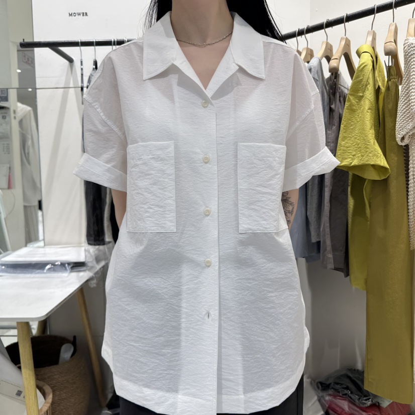 MOWER東大門㊣實拍女士新品休閑職業推薦真品時尚襯衫蕾絲衫MOWER襯衫/蕾絲衫圖色1