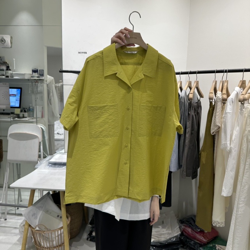 MOWER東大門㊣實拍女士新品休閑職業推薦真品時尚襯衫蕾絲衫MOWER襯衫/蕾絲衫圖色2