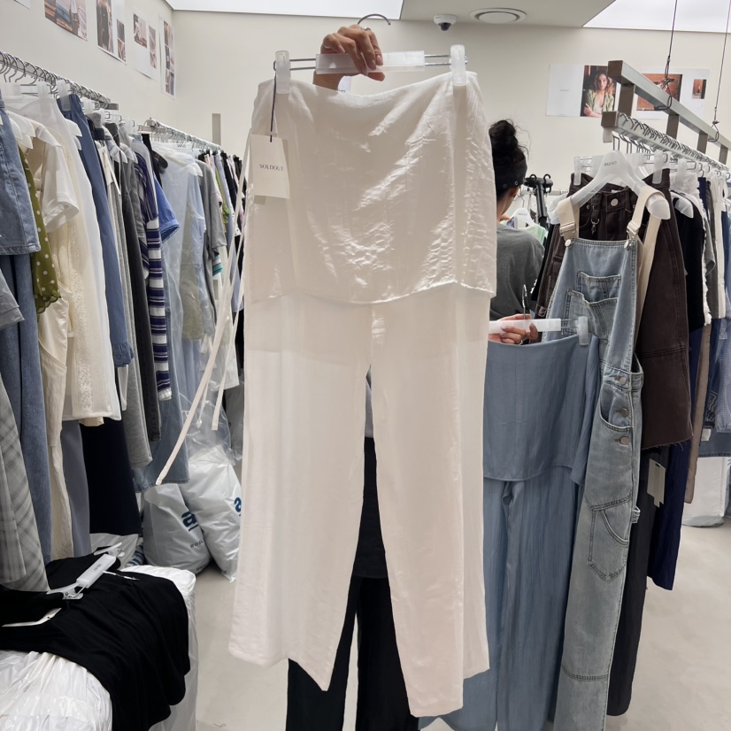 SOLD OUT東大門㊣實拍女士新款職業休閑真品25春夏熱賣裙褲SOLD OUT裙褲