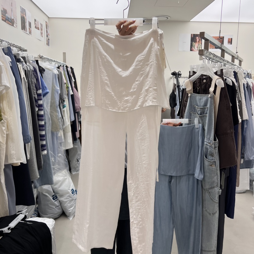 SOLD OUT東大門㊣實拍女士新款職業休閑真品25春夏熱賣裙褲SOLD OUT裙褲圖色2
