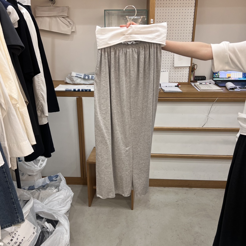 ARCHITEKT韓國直郵㊣女士新品熱賣時尚推薦25春夏半身裙中短裙ARCHITEKT半身裙/中短裙