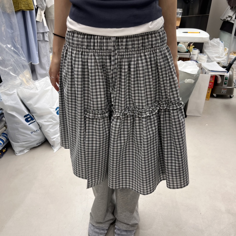 SOLD OUT韓國代購㊣女士新品時尚職業熱賣推薦半身裙中短裙SOLD OUT半身裙/中短裙圖色2