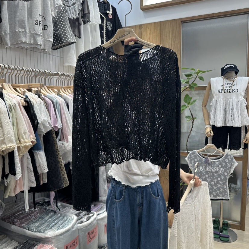 MARI CO東大門㊣實拍女裝新品人氣真品推薦時尚25春夏針織衫MARI CO針織衫圖色2