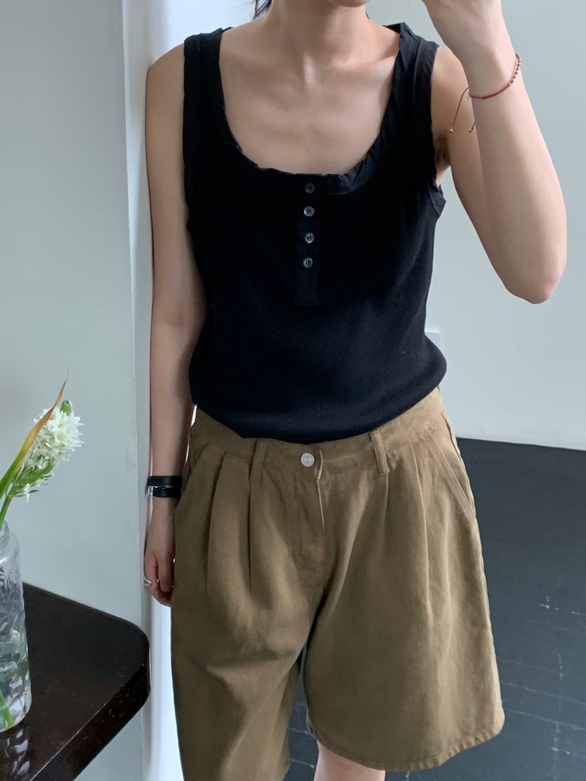 REGULARLY/PLACOR東大門㊣實拍女裝新品人氣真品職業吊帶背心REGULARLY/PLACOR吊帶/背心圖色2