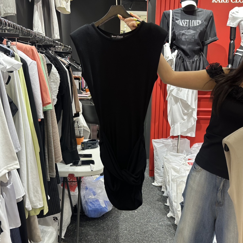 RARE CLOSET東大門㊣實拍女士新款真品熱賣時尚職業連衣裙RARE CLOSET連衣裙圖色2