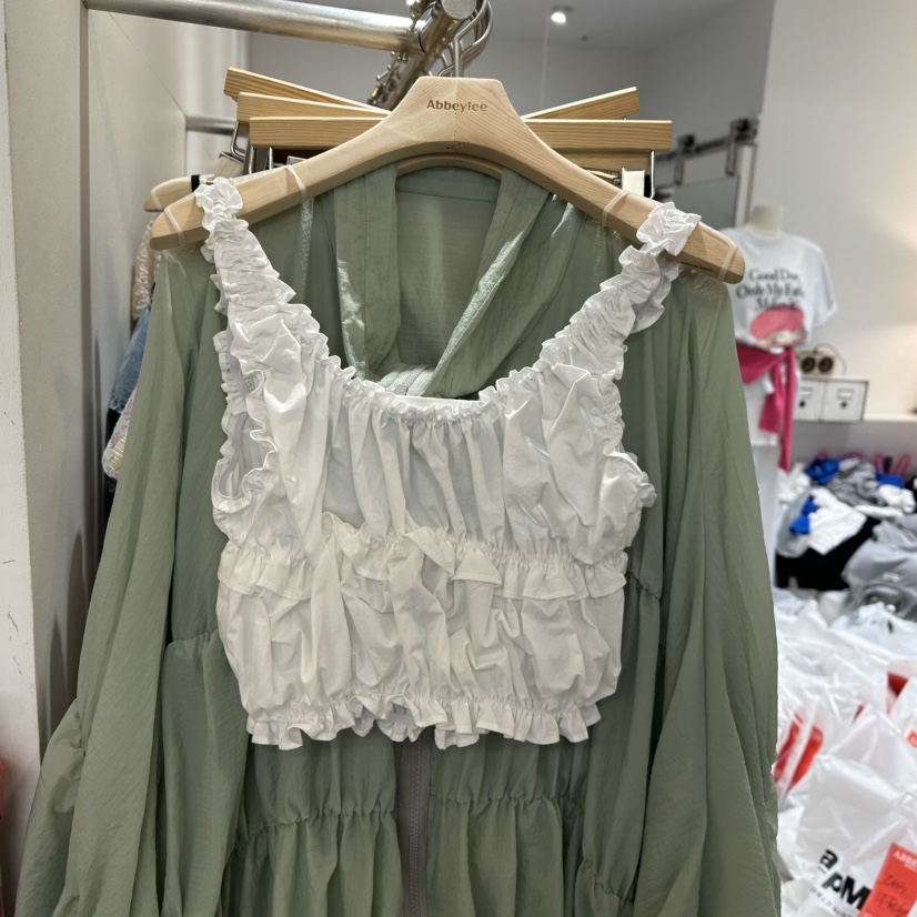 ABBEYLEE韓國代購㊣女士新款熱賣職業25春夏推薦休閑吊帶背心ABBEYLEE吊帶/背心