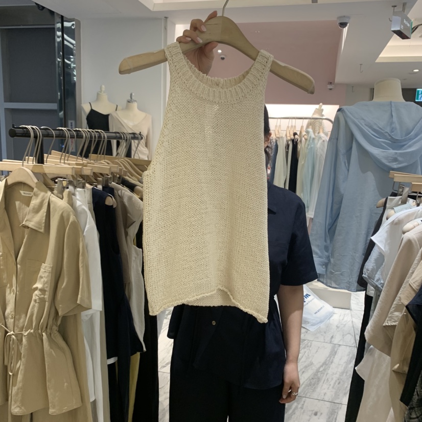 W AND J東大門㊣直郵女裝新款推薦真品時尚職業吊帶背心棉質W AND J吊帶/背心