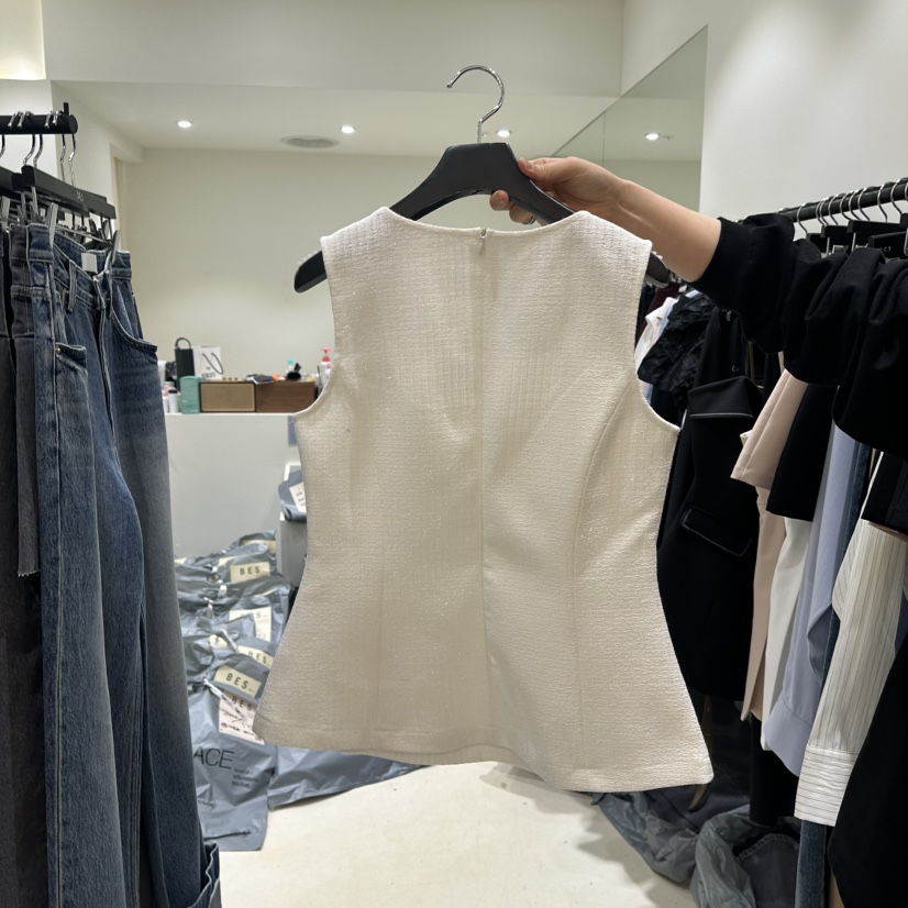 BES東大門㊣代購女士新品推薦職業人氣25春夏時尚熱賣吊帶背心BES吊帶/背心