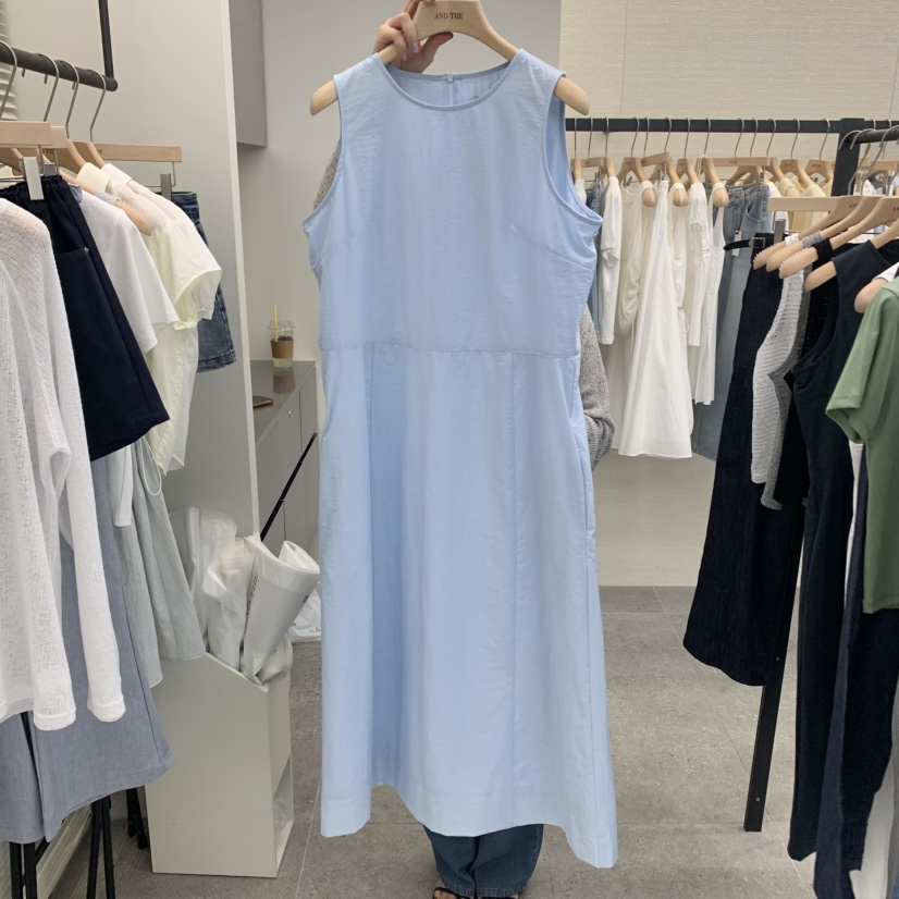 AND THE韓國直郵㊣女士新品25春夏人氣推薦時尚真品連衣裙AND THE連衣裙圖色2