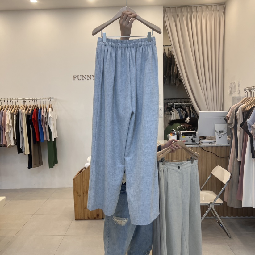 FUNNY POWDER東大門㊣實拍女士新品推薦時尚熱賣人氣休閑褲THE FUNNY休閑褲