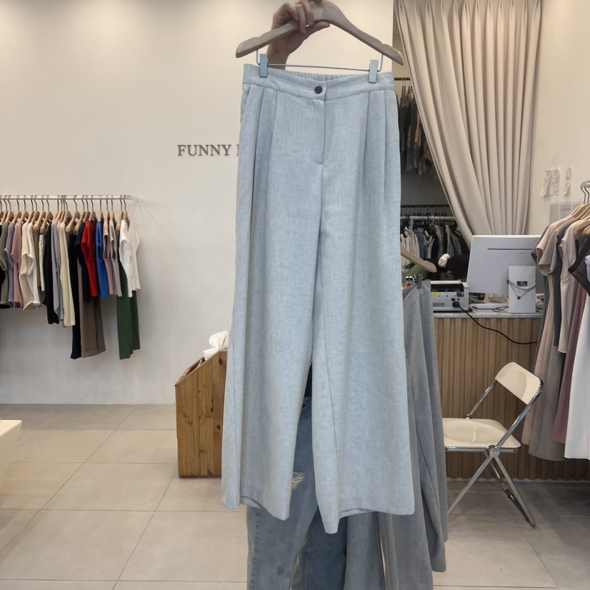 FUNNY POWDER東大門㊣實拍女士新品推薦時尚熱賣人氣休閑褲THE FUNNY休閑褲圖色2