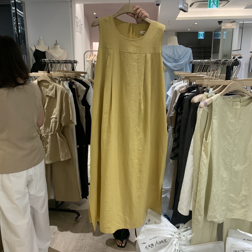 W AND J韓國直郵㊣女裝新品真品時尚推薦人氣熱賣職業連衣裙W AND J連衣裙