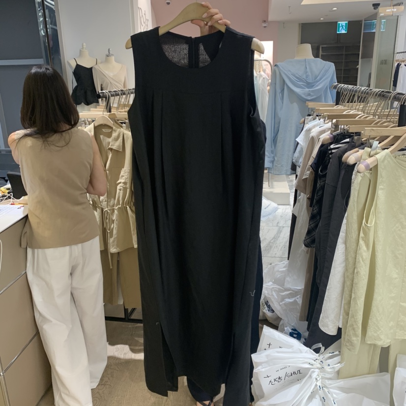 W AND J韓國直郵㊣女裝新品真品時尚推薦人氣熱賣職業連衣裙W AND J連衣裙圖色3