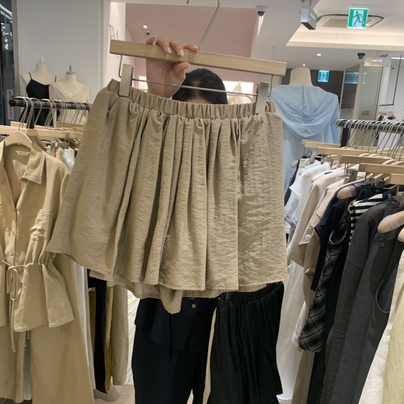 W AND J東大門㊣直郵女士新品推薦休閑時尚真品熱賣短褲亞麻W AND J短褲圖色3