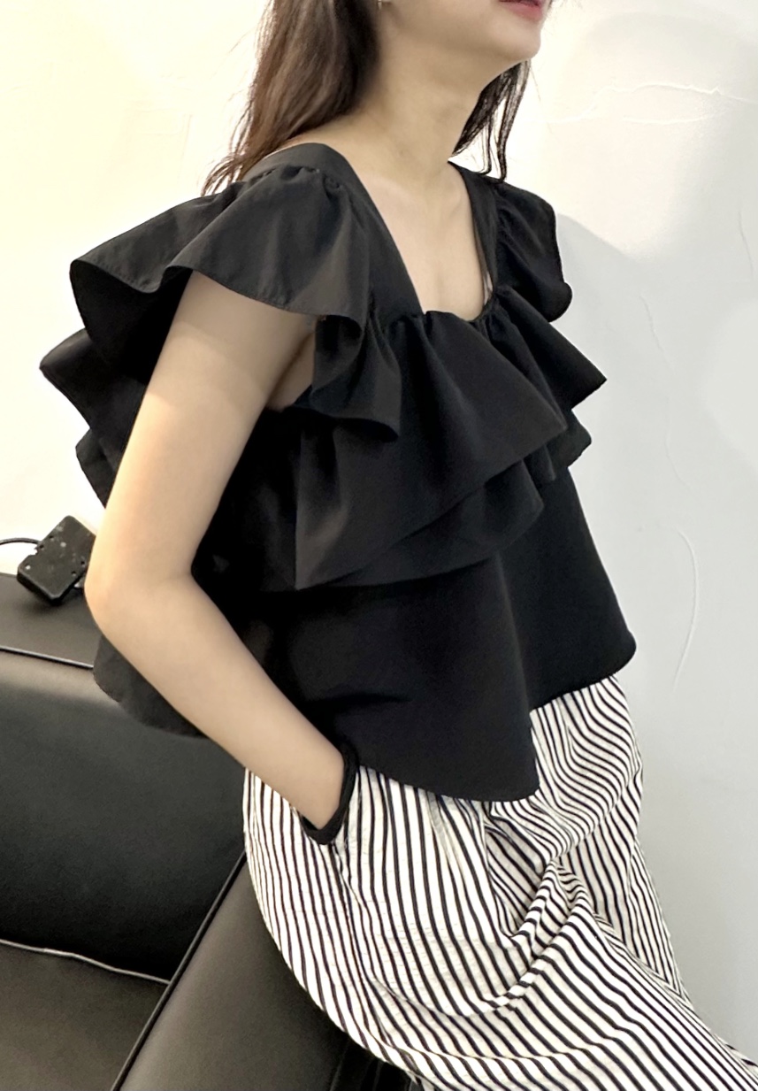 CLASSY-O東大門㊣代購女士新款職業推薦真品襯衫蕾絲衫荷葉邊CLASSY-O襯衫/蕾絲衫