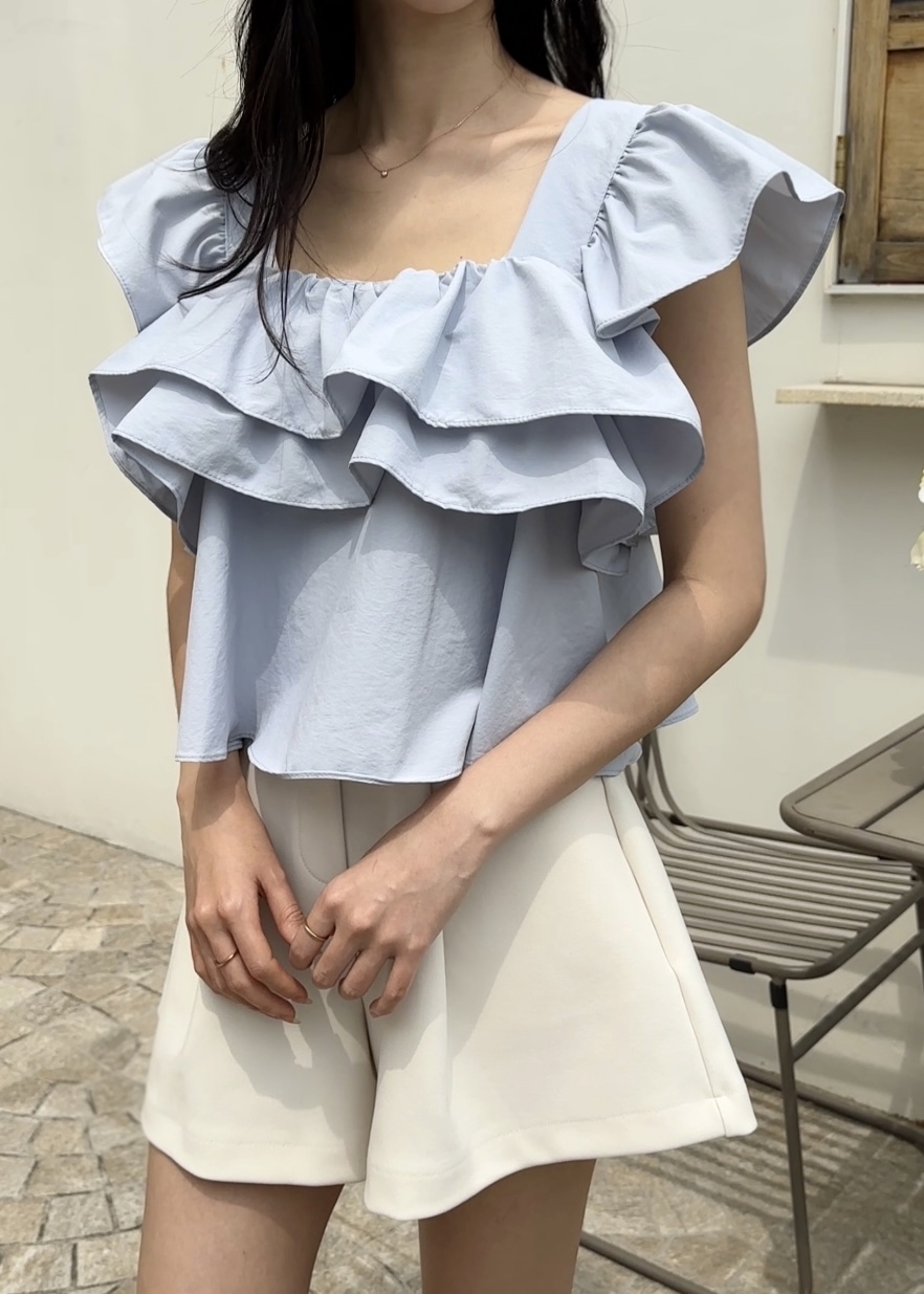 CLASSY-O東大門㊣代購女士新款職業推薦真品襯衫蕾絲衫荷葉邊CLASSY-O襯衫/蕾絲衫