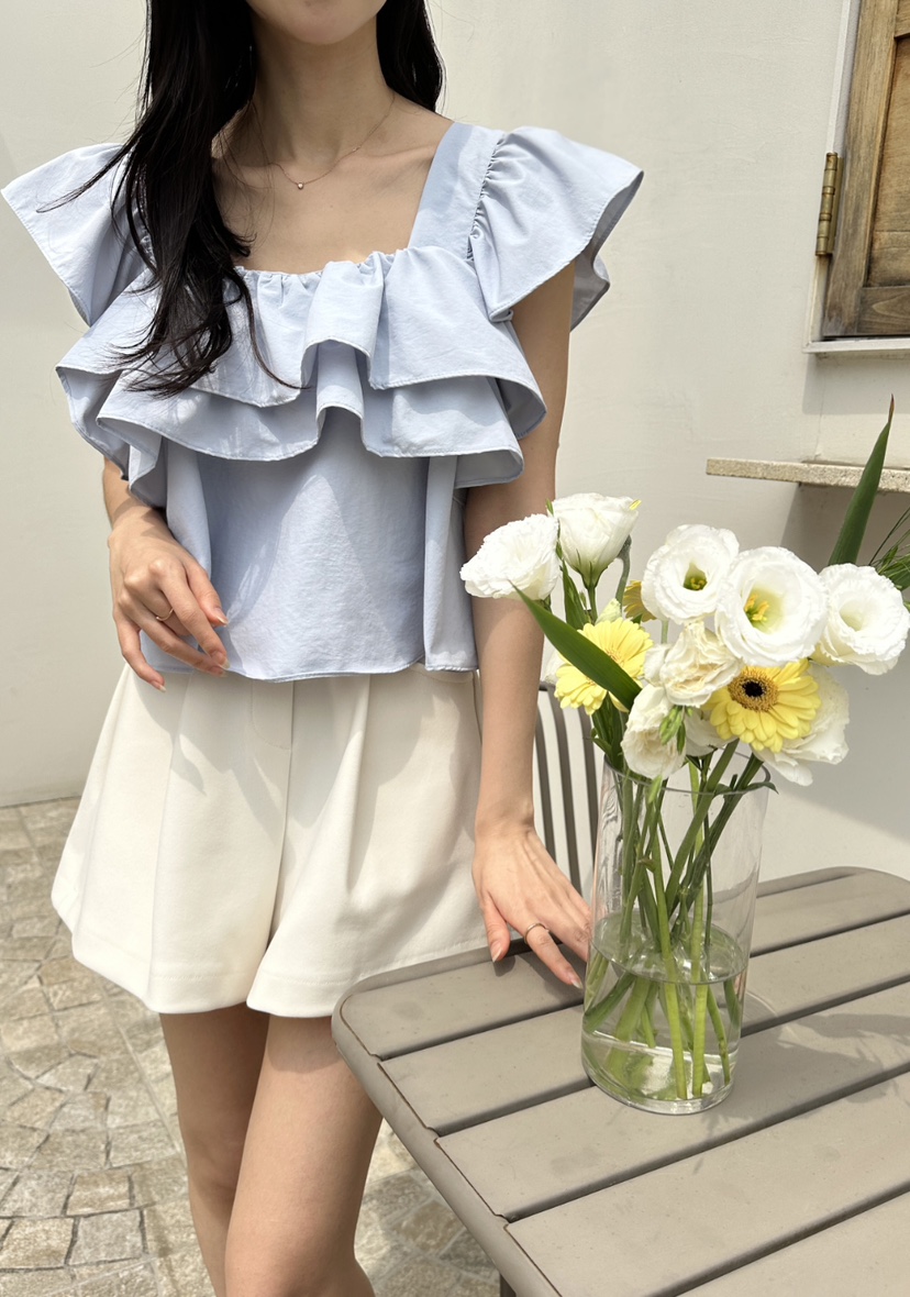 CLASSY-O東大門㊣代購女士新款職業推薦真品襯衫蕾絲衫荷葉邊CLASSY-O襯衫/蕾絲衫