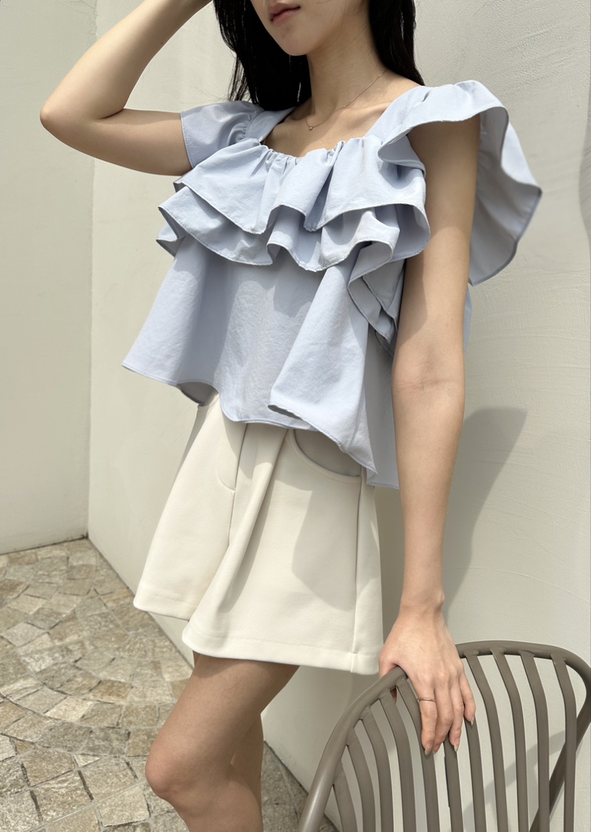 CLASSY-O東大門㊣代購女士新款職業推薦真品襯衫蕾絲衫荷葉邊CLASSY-O襯衫/蕾絲衫