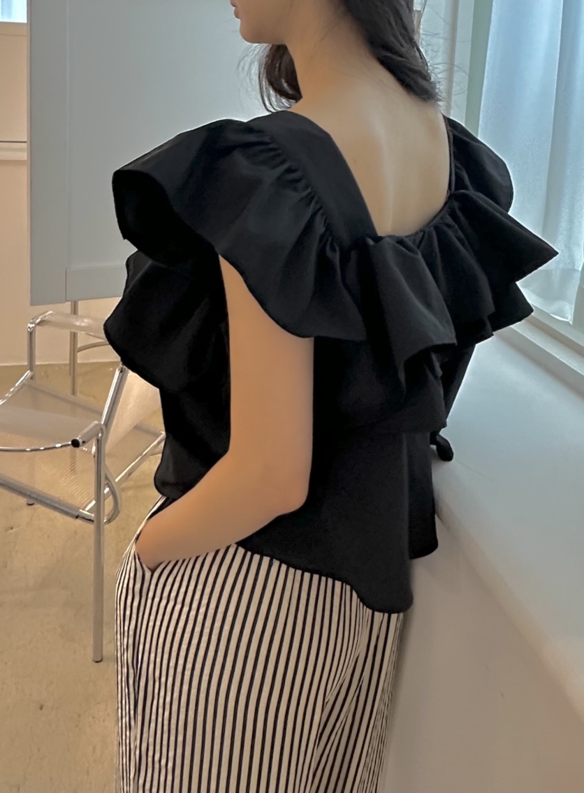 CLASSY-O東大門㊣代購女士新款職業推薦真品襯衫蕾絲衫荷葉邊CLASSY-O襯衫/蕾絲衫