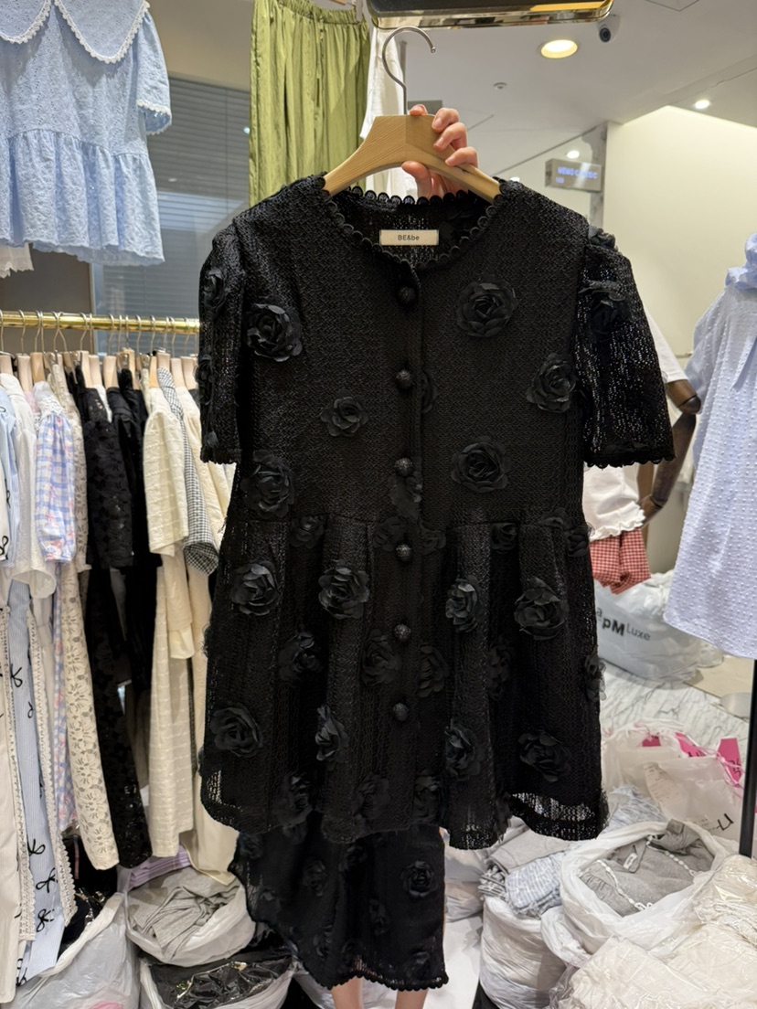 BE&BE東大門㊣實拍女裝新品真品人氣時尚職業襯衫蕾絲衫BE&be襯衫/蕾絲衫圖色2