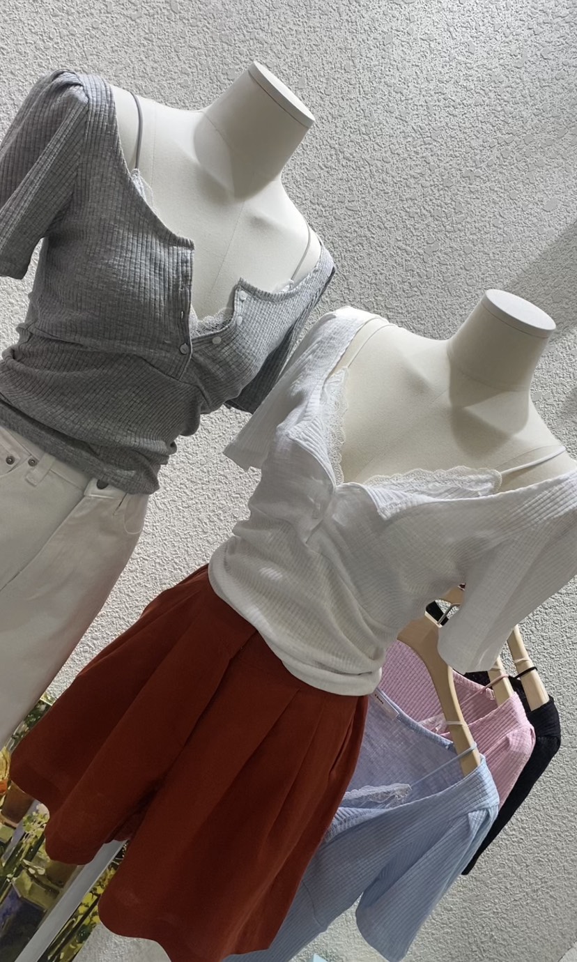 N BROWN韓國代購㊣女士新品休閑職業推薦時尚真品25春夏T恤N BROWNT恤
