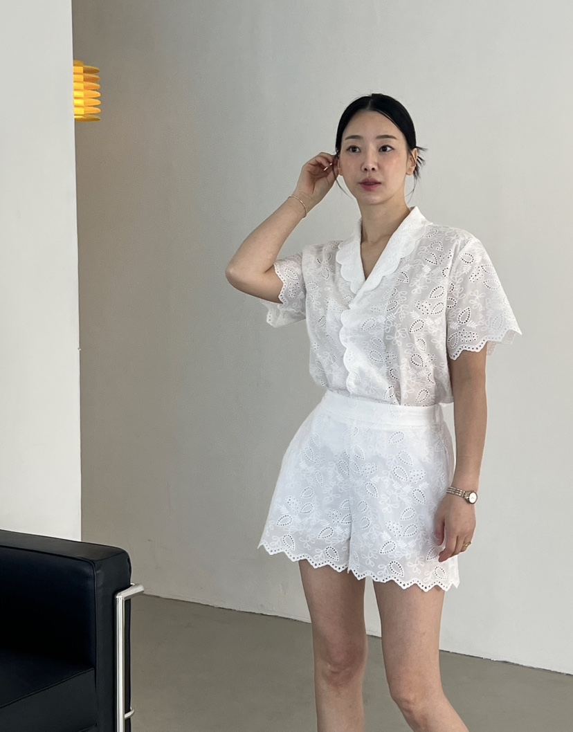 VERNI韓國代購㊣女士新款職業時尚25春夏推薦熱賣休閑套裝刺繡VERNI套裝