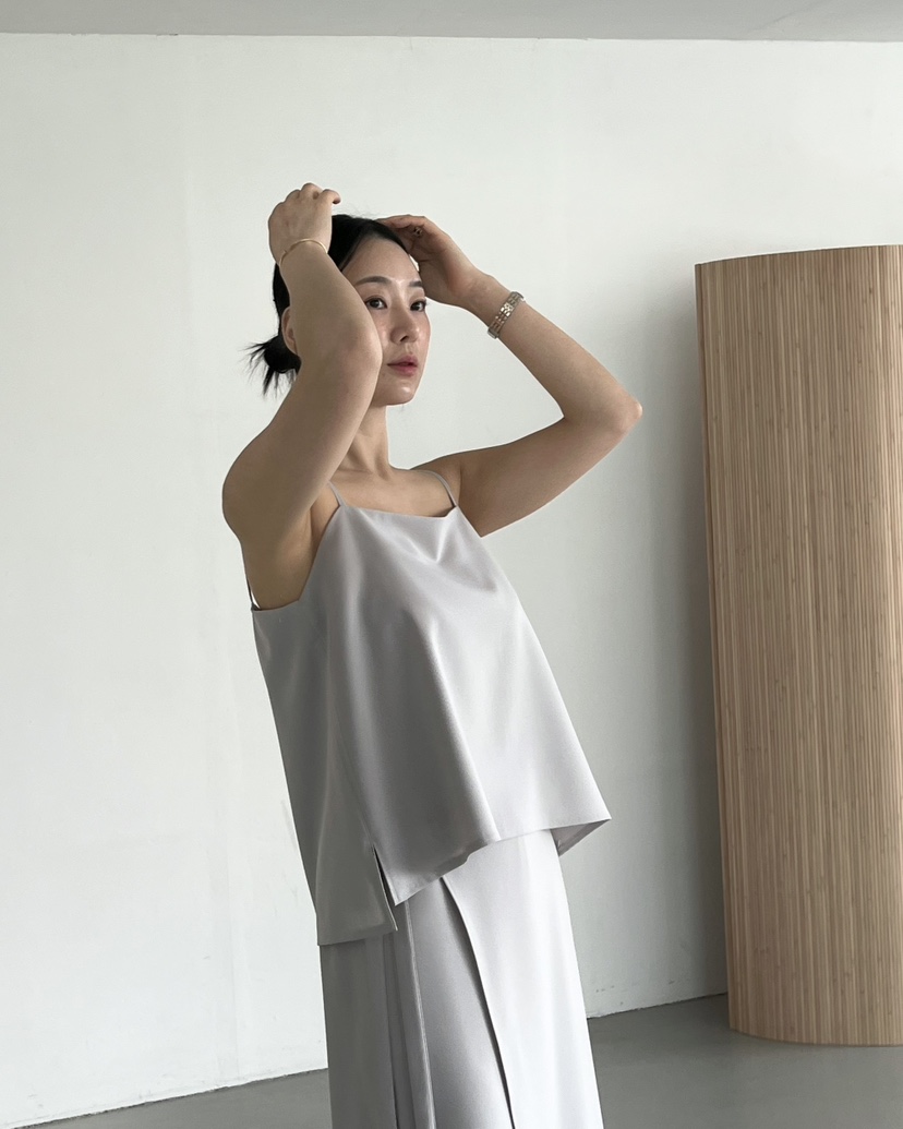 VERNI韓國代購㊣女裝新品熱賣時尚人氣職業25春夏休閑吊帶背心VERNI吊帶/背心