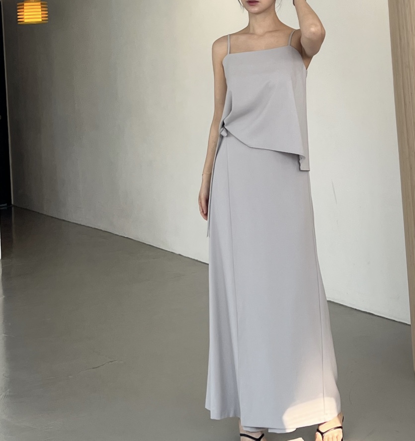 VERNI韓國代購㊣女裝新品熱賣時尚人氣職業25春夏休閑吊帶背心VERNI吊帶/背心