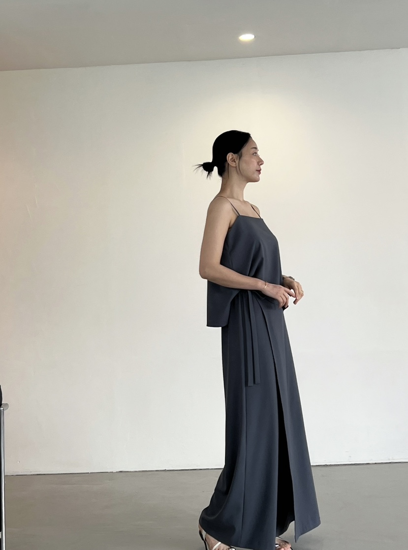 VERNI韓國代購㊣女裝新品熱賣時尚人氣職業25春夏休閑吊帶背心VERNI吊帶/背心