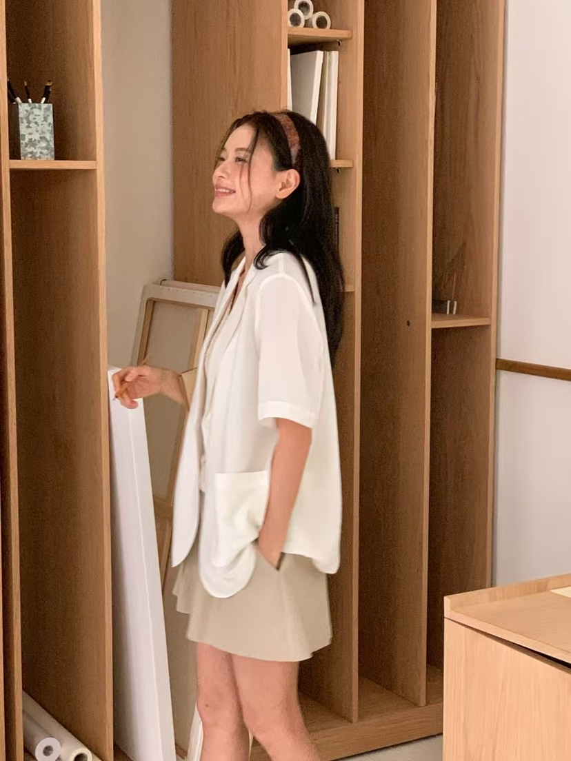 ANOU韓國代購㊣女裝新品時尚推薦休閑熱賣人氣真品25春夏夾克ANOU夾克