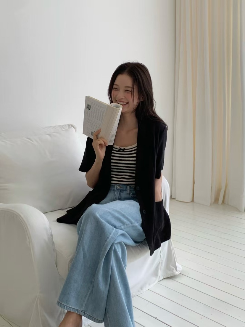 ANOU韓國代購㊣女裝新品時尚推薦休閑熱賣人氣真品25春夏夾克ANOU夾克