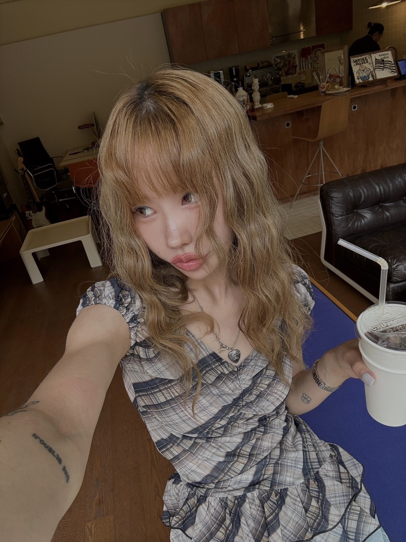 ZEROZERO韓國直郵㊣女裝新品熱賣人氣25春夏襯衫蕾絲衫格紋ZEROZERO襯衫/蕾絲衫
