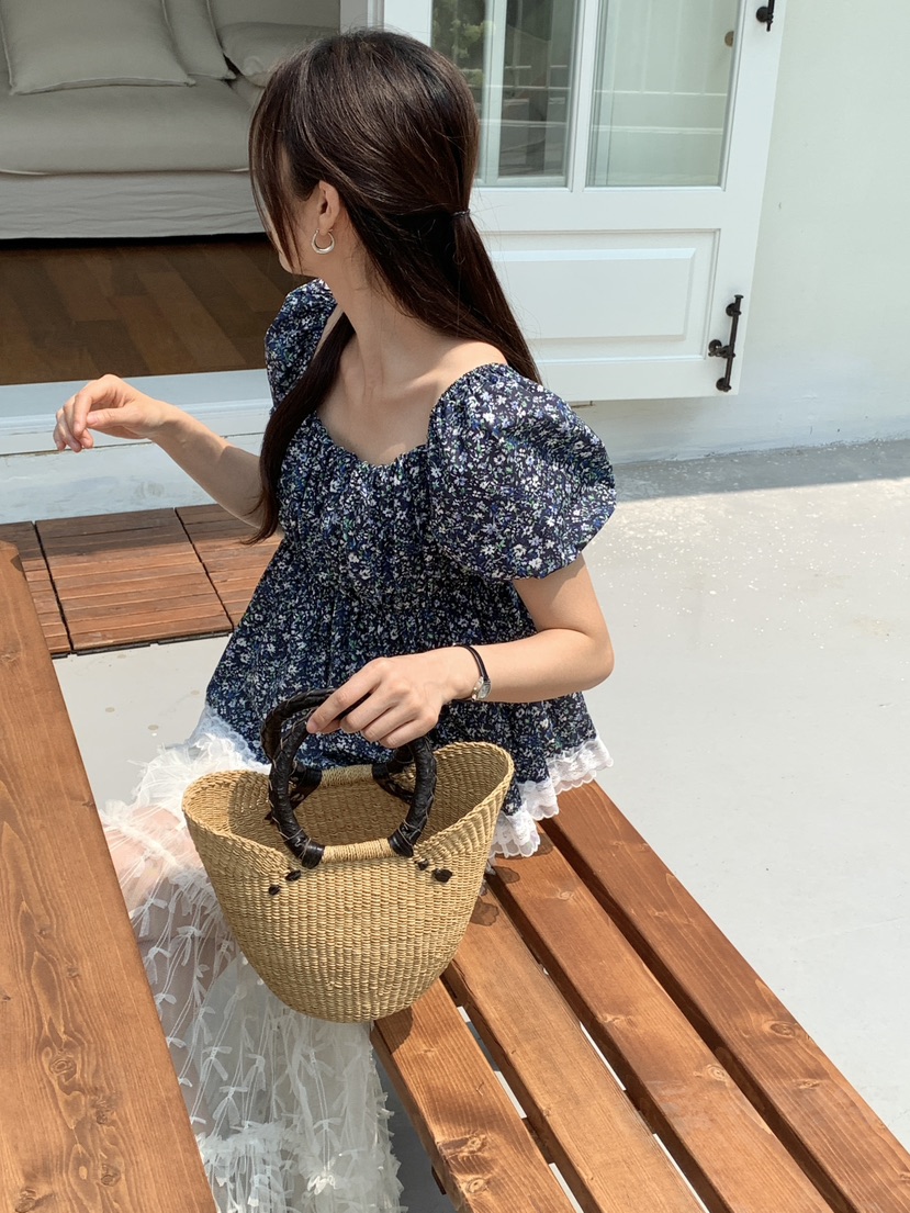 PARSLEY韓國直郵㊣女裝新款真品熱賣人氣時尚25春夏襯衫蕾絲衫Daze襯衫/蕾絲衫