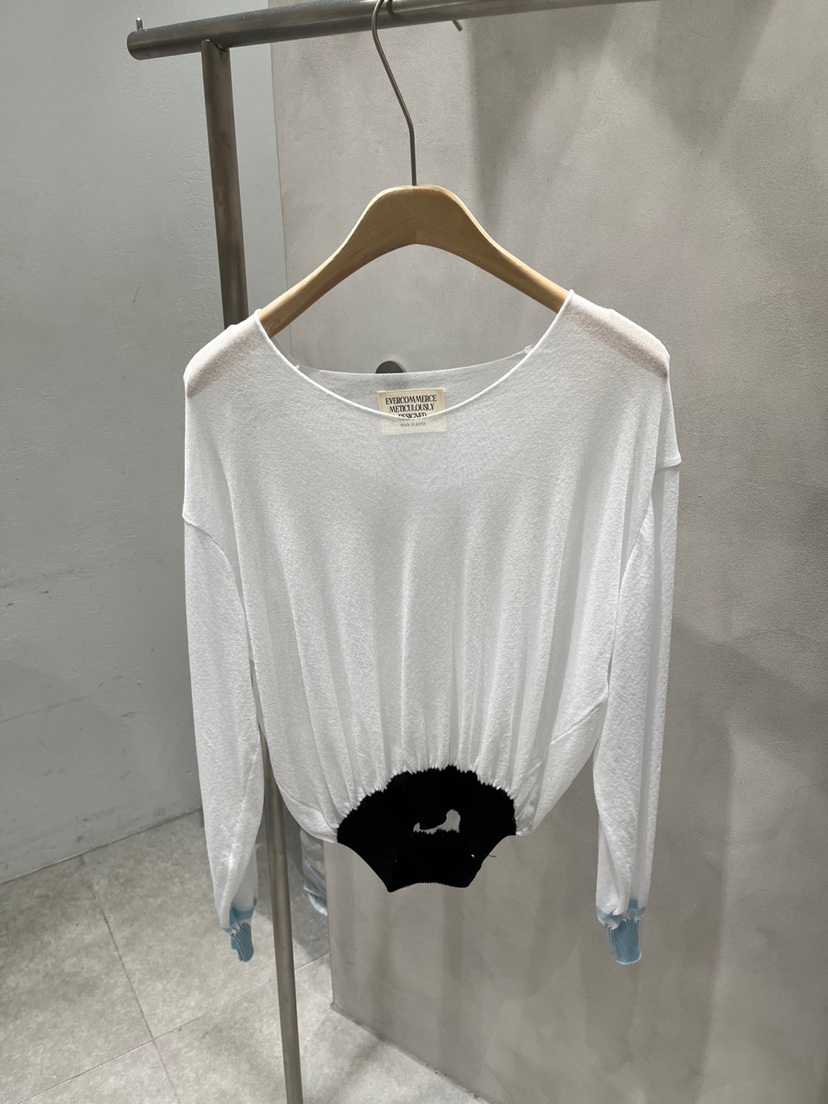 EVERCOMMERCE METICULOUSLY DESIGNED韓國代購㊣女士新款真品針織衫EVERCOMMERCE METICULOUSLY DESIGNED針織衫圖色2