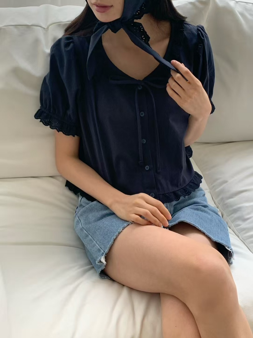 ANOU東大門㊣實拍女士新款熱賣推薦職業真品時尚襯衫蕾絲衫ANOU襯衫/蕾絲衫