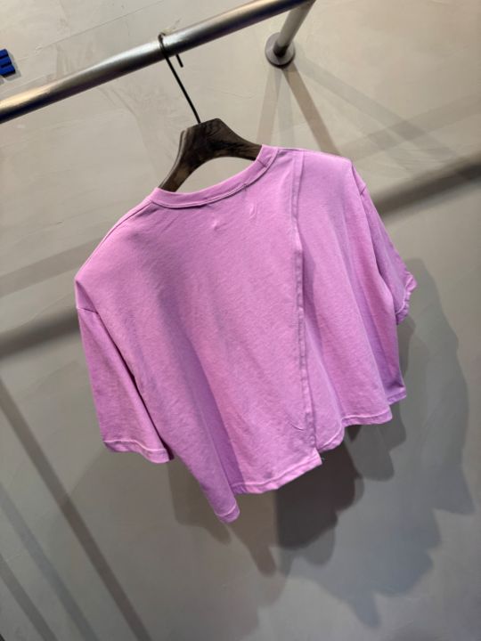 1.3東大門㊣實拍女士新品休閑職業推薦真品熱賣時尚T恤短款1.3T恤