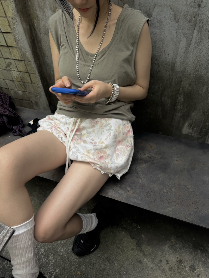 FRANC—L東大門㊣實拍女裝新款推薦職業25春夏休閑吊帶背心FRANC吊帶/背心