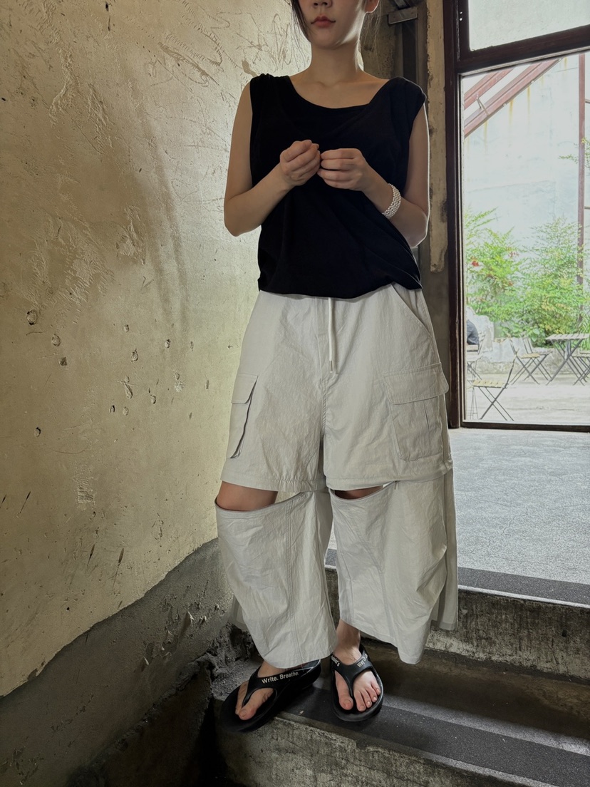FRANC—L東大門㊣實拍女裝新款推薦職業25春夏休閑吊帶背心FRANC吊帶/背心